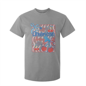 Funny 4th Of July American Honey T Shirt For Kid USA Independence Day Coquette TS11 Sport Gray Print Your Wear