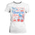 Funny 4th Of July American Honey T Shirt For Women USA Independence Day Coquette TS11 White Print Your Wear