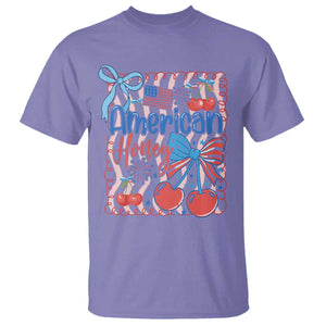 Funny 4th Of July American Honey T Shirt USA Independence Day Coquette TS11 Violet Print Your Wear
