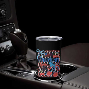 Funny 4th Of July American Honey Tumbler Cup USA Independence Day Coquette TS11 Print Your Wear
