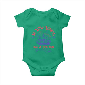 Funny 4th Of July Baby Onesie So Long London Had A Good Run Usa Patriotic TS10 Irish Green Print Your Wear