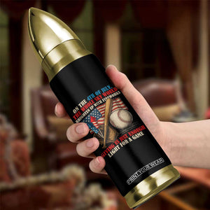 Funny 4th Of July Baseball Bullet Tumbler The Whole Sky Would Brighten Up With Fireworks Giving Us Light For A Game TS11 Print Your Wear