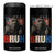 Funny 4th Of July Bigfoot Bruh 4 in 1 Can Cooler Tumbler Patriotic Sasquatch American US Flag TS11 One Size: 16 oz Black Print Your Wear