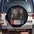 Funny 4th Of July Bigfoot Bruh Spare Tire Cover Patriotic Sasquatch American US Flag TS11 No hole Black Print Your Wear