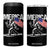 Funny 4th Of July Bigfoot Merica 4 in 1 Can Cooler Tumbler Patriotic Sasquatch American US Flag TS11 One Size: 16 oz Black Print Your Wear
