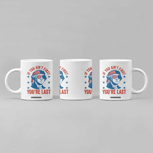 Funny 4th Of July Coffee Mug George Washington Stay Strapped Or Get Clapped TS10 Print Your Wear