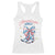 Funny 4th Of July Country Cowgirl Racerback Tank Top American Girly Western Cowboy Boots TS11 White Print Your Wear