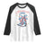 Funny 4th Of July Country Cowgirl Raglan Shirt American Girly Western Cowboy Boots TS11 White Black Print Your Wear