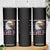 Funny 4th Of July DILF Damn I Love Freedom Skinny Tumbler Vintage Bald Eagle 4th Of July TS11 Print Your Wear