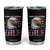 Funny 4th Of July DILF Damn I Love Freedom Tumbler Cup Vintage Bald Eagle 4th Of July TS11 Black Print Your Wear