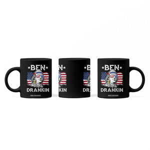Funny 4th Of July Drinking Coffee Mug Ben Drankin Beer Mug American Flag TS11 Print Your Wear