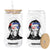 Funny 4th Of July Glass Can Sippin On Liber Tea Liberty Abe Lincoln 1776 USA Flag TS10 Black Print Your Wear