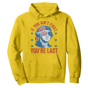 Funny 4th Of July Hoodie George Washington Stay Strapped Or Get Clapped TS10 Daisy Print Your Wear