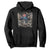 Funny 4th Of July Patriotic Skull Hoodie I Am The Rockets Red Glare EST 1776 TS11 Black Print Your Wear