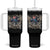 Funny 4th Of July Patriotic Skull Tumbler With Handle I Am The Rockets Red Glare EST 1776 TS11 One Size: 40 oz Black Print Your Wear