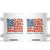 Funny 4th Of July Pregnancy Announcement Coffee Mug Growing An American Baby USA Flag Flowers TS11 White Print Your Wear