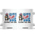 Funny 4th Of July Pregnancy Announcement Racoon Coffee Mug Red White And Due Eating For Two TS11 White Print Your Wear