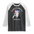 Funny 4th Of July Raglan Shirt Sippin On Liber Tea Liberty Abe Lincoln 1776 USA Flag TS10 Black White Print Your Wear