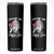 Funny 4th Of July Skinny Tumbler Sippin On Liber Tea Liberty Ben Franklin 1776 USA Flag TS10 Black Print Your Wear