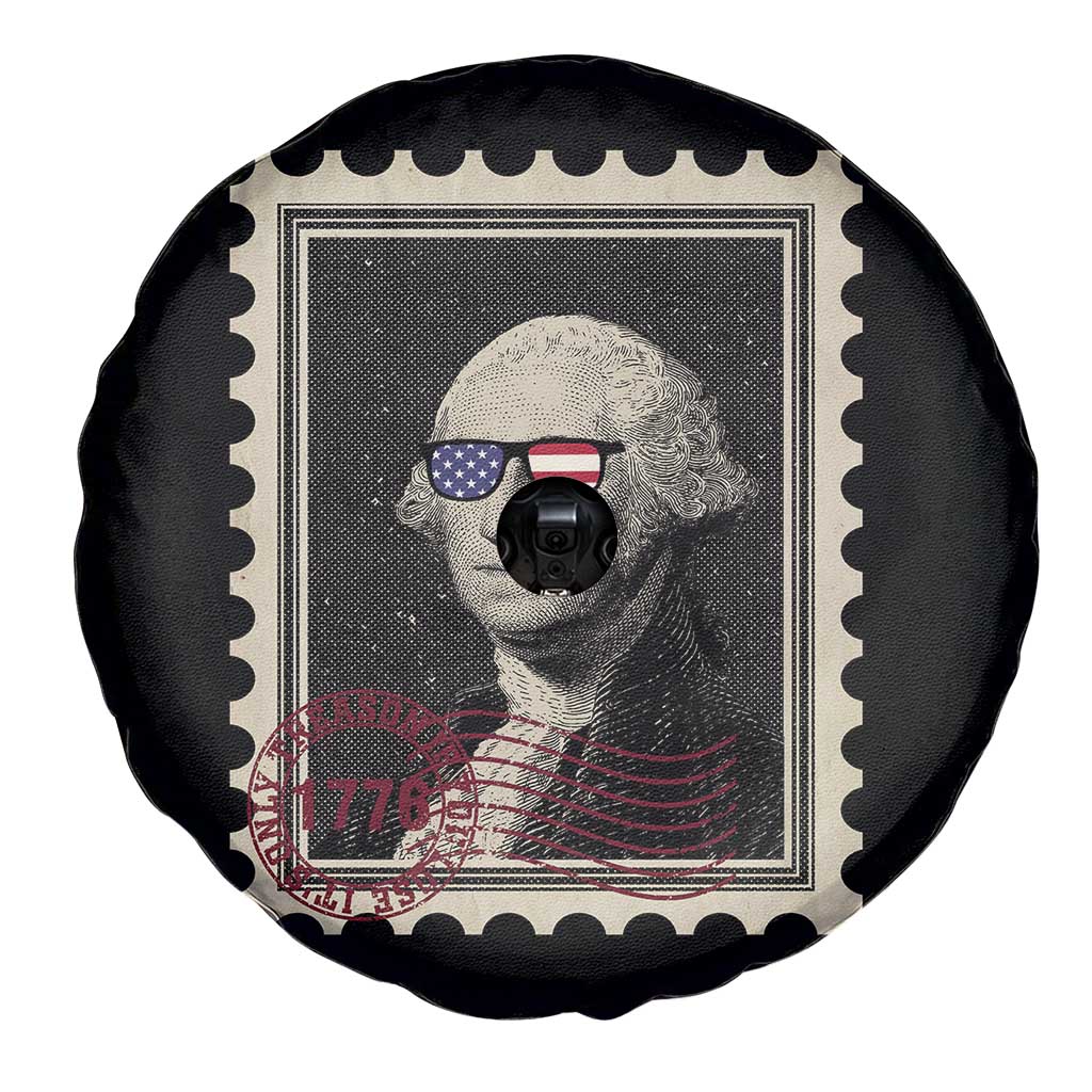Funny 4th Of July Spare Tire Cover It's Only Treason If You Lose American Flag TS11 Print Your Wear