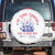 Funny 4th Of July Spare Tire Cover So Long London Had A Good Run Usa Patriotic TS10 No hole White Print Your Wear