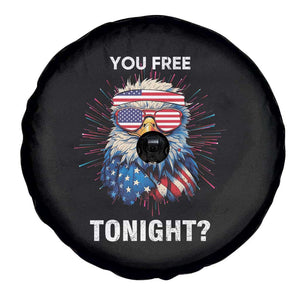 Funny 4th Of July Spare Tire Cover You Free Tonight Independence Day Eagle American USA TS11 Print Your Wear