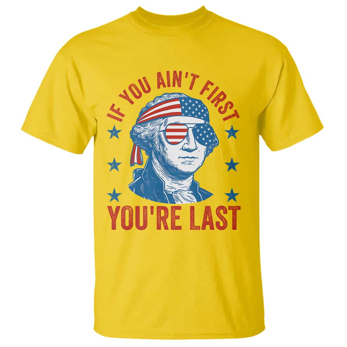 Funny 4th Of July T Shirt George Washington Stay Strapped Or Get Clapped TS10 Daisy Print Your Wear