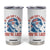 Funny 4th Of July Tumbler Cup George Washington Stay Strapped Or Get Clapped TS10 White Print Your Wear