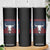 Funny 4th Of July Western Skinny Tumbler America EST 1776 Long Horn Skull TS11 Print Your Wear