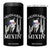 Funny 4th of July 4 in 1 Can Cooler Tumbler Richard Mixin Patriotic Nixon Bartender American Flag TS10 One Size: 16 oz Black Print Your Wear
