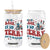 Funny 4th of July Back It Up Terry Put It In Reverse Glass Can TS10 Black Print Your Wear