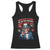 Funny 4th of July Democracy Is Dying Racerback Tank Top But Hey Nice Fireworks Satirical Uncle Sam TS02 Black Print Your Wear