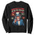 Funny 4th of July Democracy Is Dying Sweatshirt But Hey Nice Fireworks Satirical Uncle Sam TS02 Black Print Your Wear