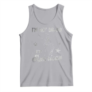 Funny 4th of July Drinking Tank Top Not Drunk I am American TS10 Athletic Heather Print Your Wear