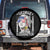 Funny 4th of July George Sloshington Washington Spare Tire Cover Retro America Flag TS10 No hole Black Print Your Wear