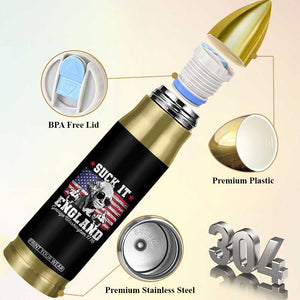 Funny 4th of July George Washington Bullet Tumbler Suck It England 1776 TS10 Print Your Wear