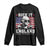 Funny 4th of July George Washington Long Sleeve Shirt Suck It England 1776 TS10 Black Print Your Wear