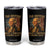 Funny 4th of July George Washington Tumbler Cup The British Blew A Thirteen Colony Lead American Flag TS10 Black Print Your Wear