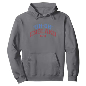 Funny 4th of July Hoodie Uh Oh England 1776 TS10 Charcoal Print Your Wear