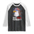Funny 4th of July Raglan Shirt Patriotic Bald Eagle You Free Tonight TS10 Black White Print Your Wear
