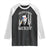 Funny 4th of July Raglan Shirt Richard Mixin Patriotic Nixon Bartender American Flag TS10 Black White Print Your Wear