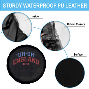 Funny 4th of July Spare Tire Cover Uh Oh England 1776 TS10 Print Your Wear