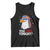 Funny 4th of July Tank Top Patriotic Bald Eagle You Free Tonight TS10 Black Print Your Wear
