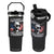 Funny 4th of July The Metric System Can't Measure Freedom Flip Straw Tumbler George Washington American Flag TS10 One Size: 30 oz Black Print Your Wear