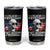 Funny 4th of July The Metric System Can't Measure Freedom Tumbler Cup George Washington American Flag TS10 Black Print Your Wear