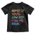 Funny Admit It You'll Low Key Miss Me Bruh Teacher Toddler T Shirt TS11 Black Print Your Wear