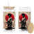 Funny African America Samurai Glass Can Japanese Art Black Warrior Fighter TS11 Black Print Your Wear