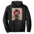 Funny African America Samurai Hoodie Japanese Art Black Warrior Fighter TS11 Black Print Your Wear