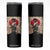 Funny African America Samurai Skinny Tumbler Japanese Art Black Warrior Fighter TS11 Black Print Your Wear