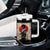 Funny African America Samurai Tumbler With Handle Japanese Art Black Warrior Fighter TS11 Print Your Wear